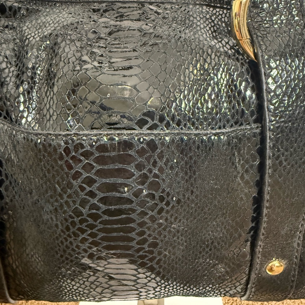 π€Michael Kors Python Handbag - Picture 13 of 13